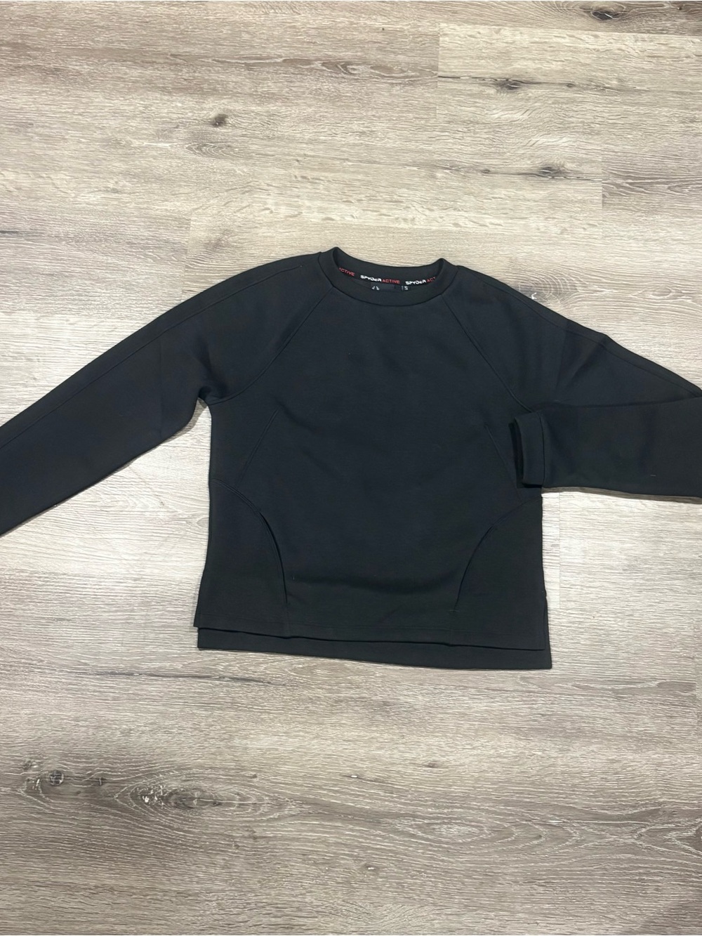 Spyder Women's Black Crewneck Sweater